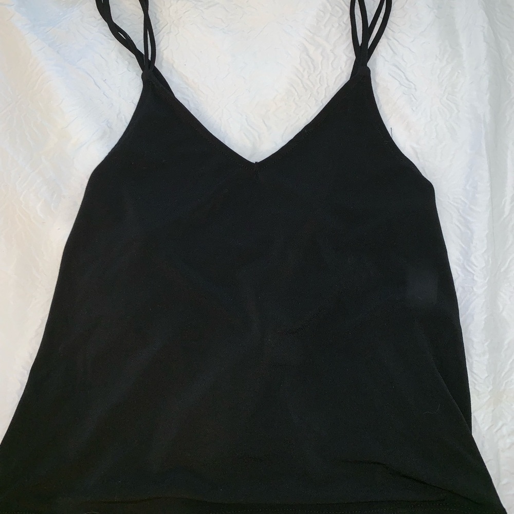 urban outfitters black tank top